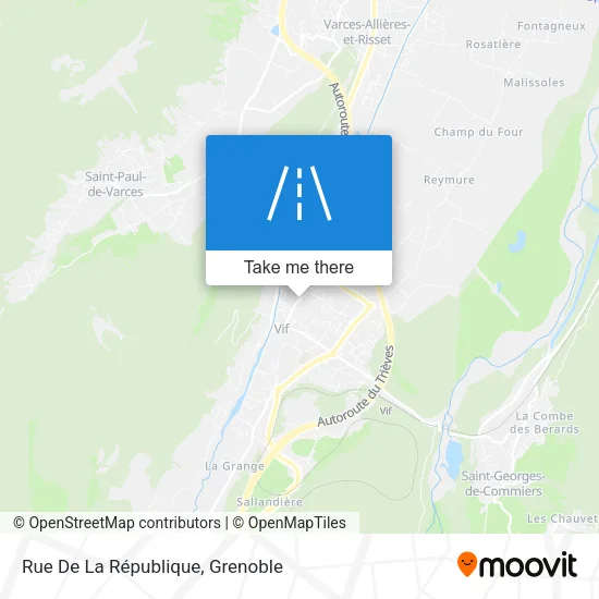 Rue De La République map