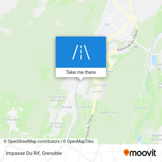 Impasse Du Rif map