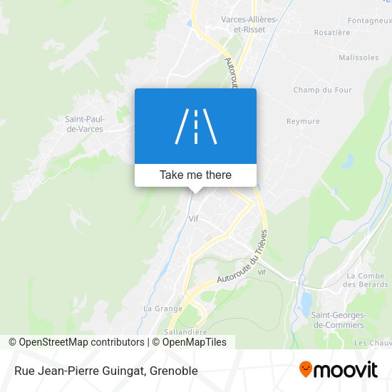Rue Jean-Pierre Guingat map