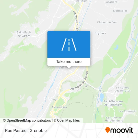 Rue Pasteur map