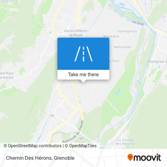 Chemin Des Hérons map