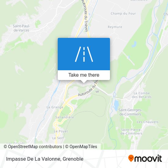 Impasse De La Valonne map