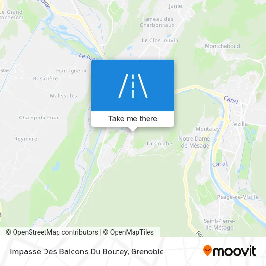 Impasse Des Balcons Du Boutey map