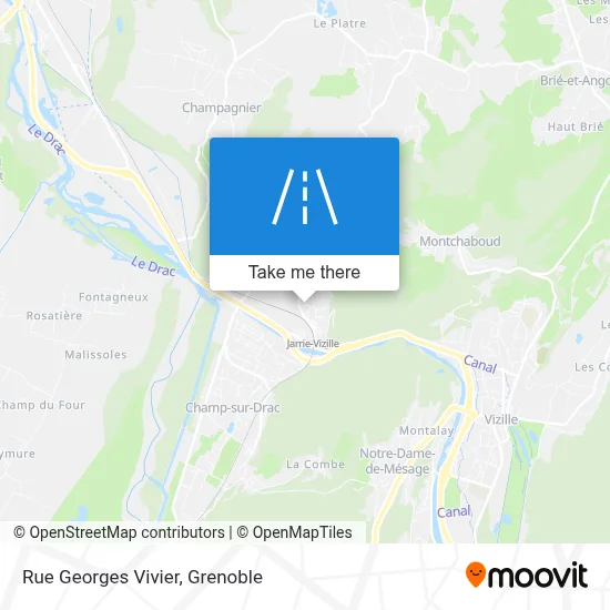 Rue Georges Vivier map