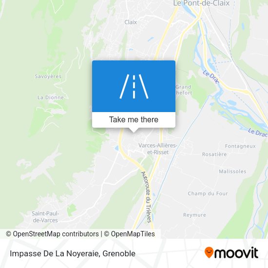 Impasse De La Noyeraie map