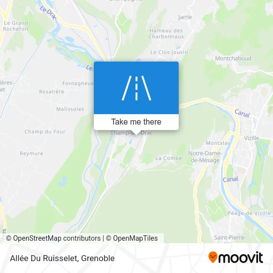 Allée Du Ruisselet map