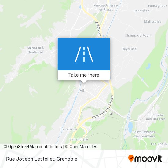 Rue Joseph Lestellet map