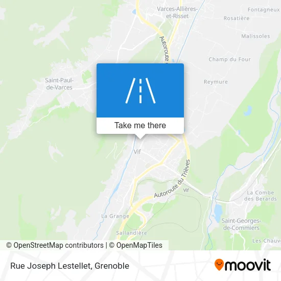 Rue Joseph Lestellet map