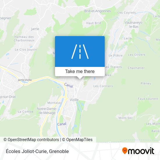 Écoles Joliot-Curie map