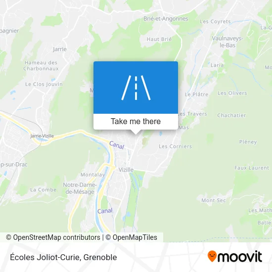 Écoles Joliot-Curie map