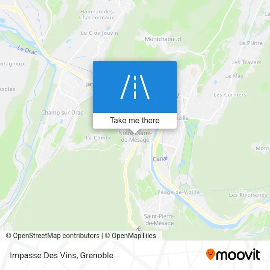 Impasse Des Vins map