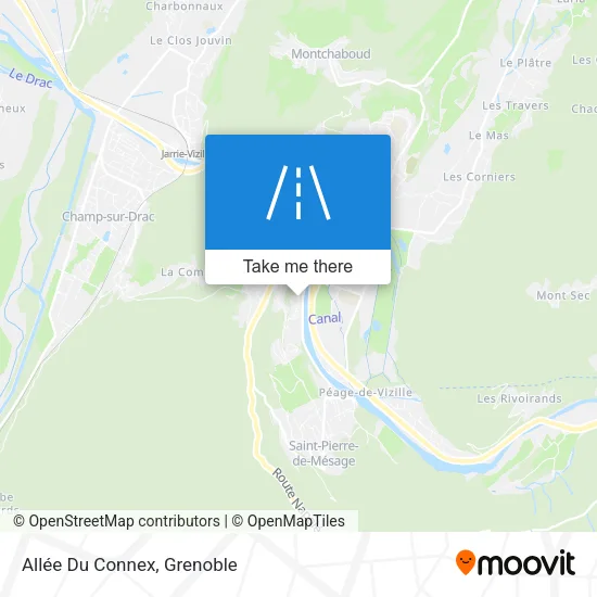 Allée Du Connex map