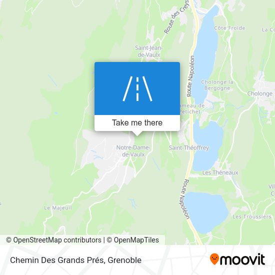Chemin Des Grands Prés map
