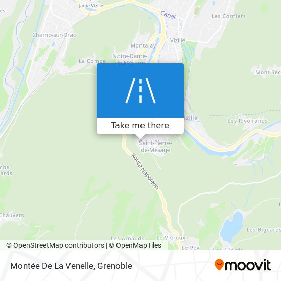 Montée De La Venelle map