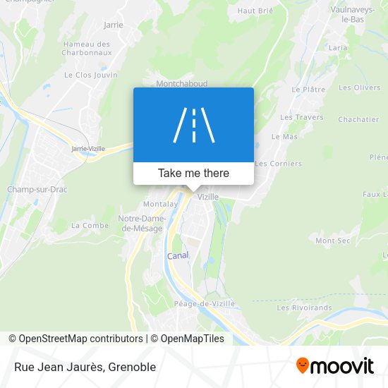 Rue Jean Jaurès map