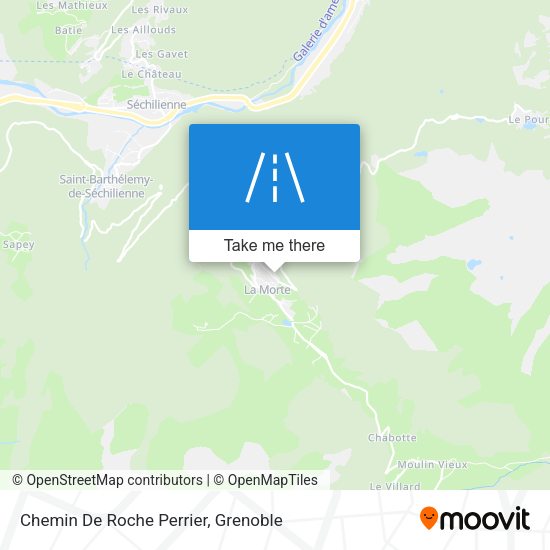 Chemin De Roche Perrier map