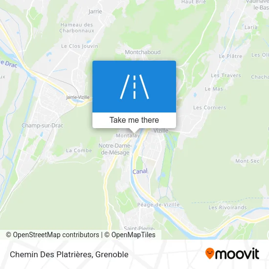 Chemin Des Platrières map