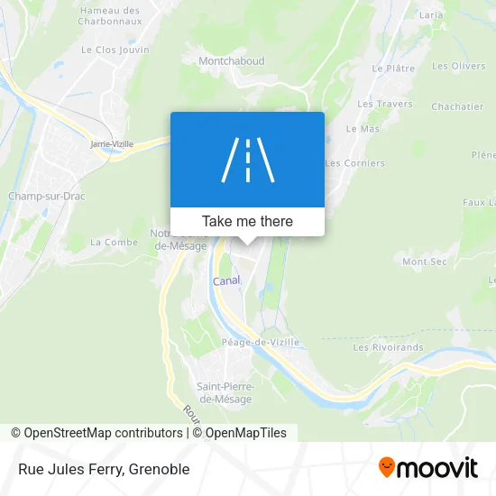 Rue Jules Ferry map