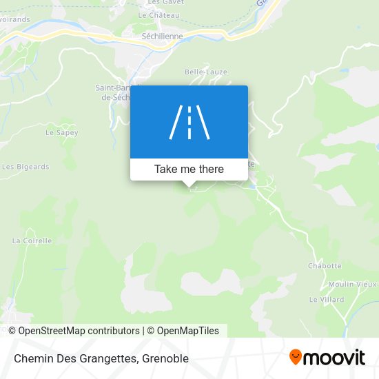 Chemin Des Grangettes map