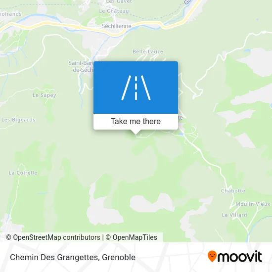 Chemin Des Grangettes map