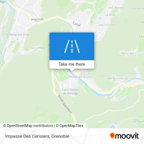 Impasse Des Cerisiers map