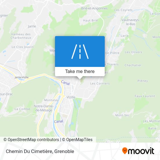 Chemin Du Cimetière map