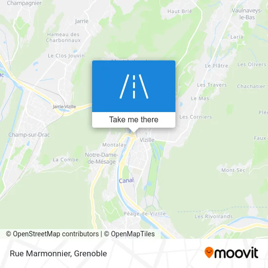 Rue Marmonnier map