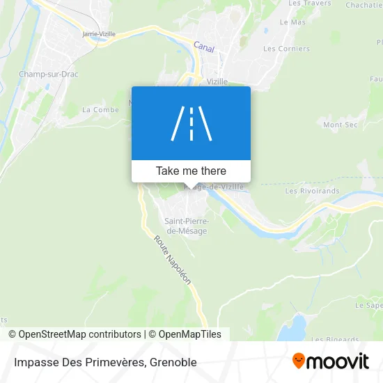 Impasse Des Primevères map