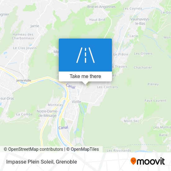 Impasse Plein Soleil map