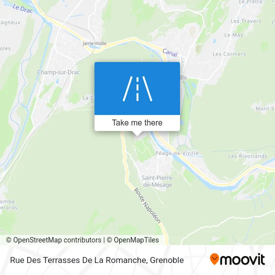 Rue Des Terrasses De La Romanche map