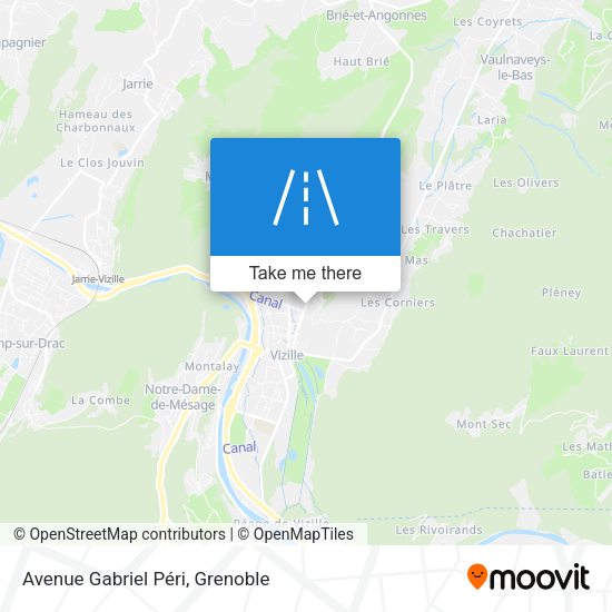 Avenue Gabriel Péri map