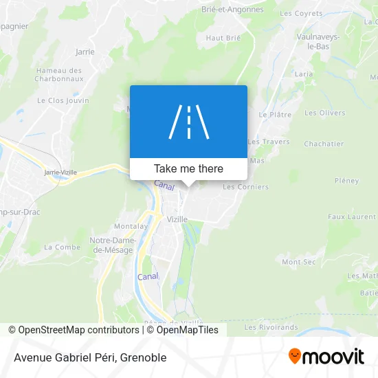 Avenue Gabriel Péri map