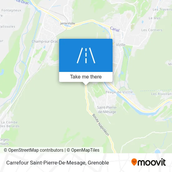 Carrefour Saint-Pierre-De-Mesage map
