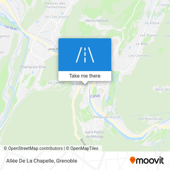 Allée De La Chapelle map