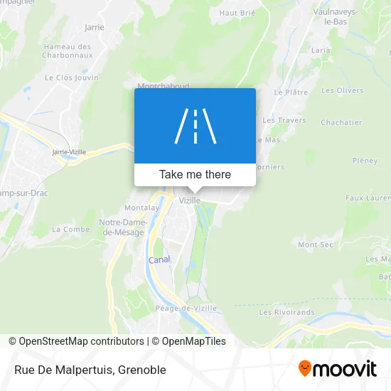 Rue De Malpertuis map