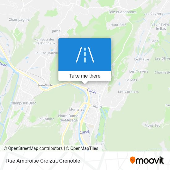 Rue Ambroise Croizat map