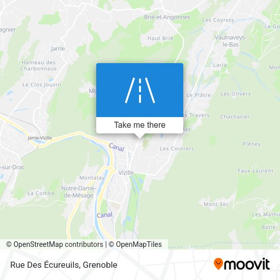 Rue Des Écureuils map