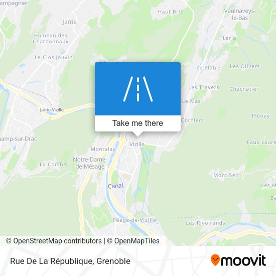 Rue De La République map