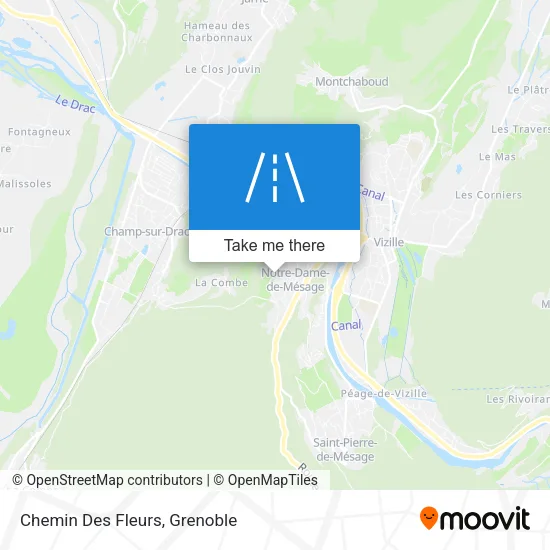 Chemin Des Fleurs map