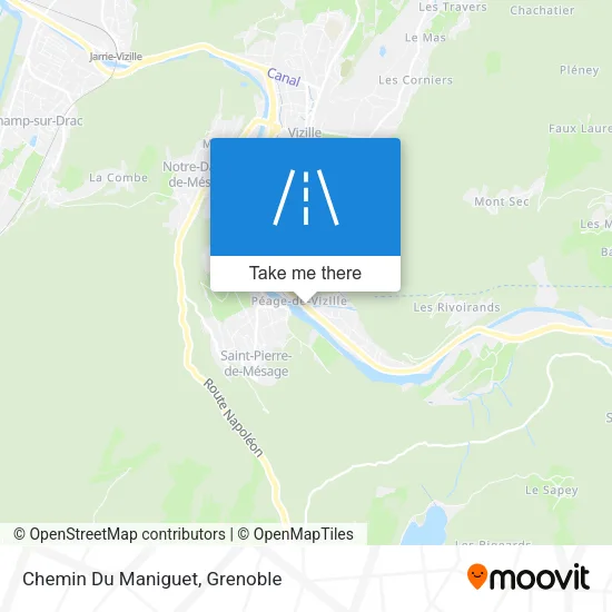 Chemin Du Maniguet map