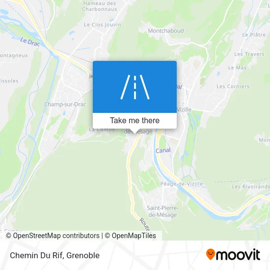 Chemin Du Rif map
