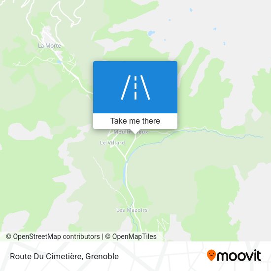 Route Du Cimetière map