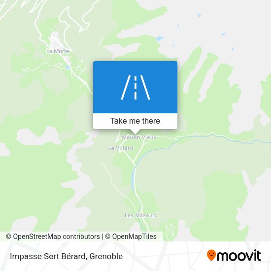 Impasse Sert Bérard map