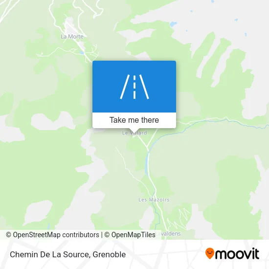Chemin De La Source map
