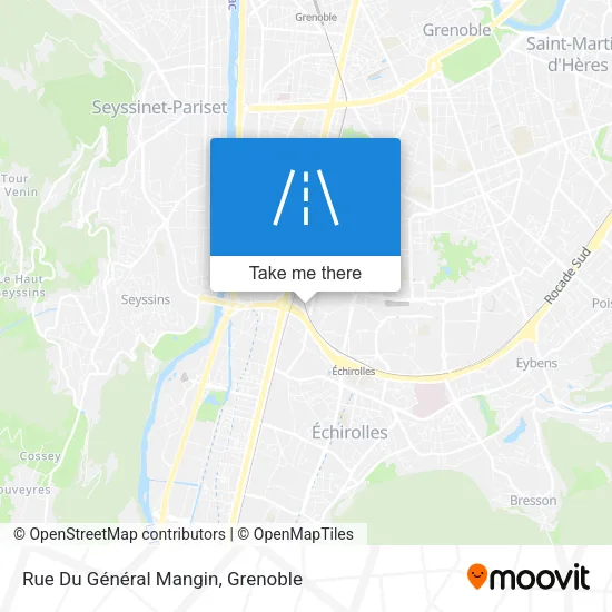 Rue Du Général Mangin map