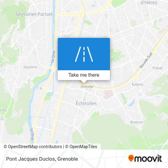 Pont Jacques Duclos map