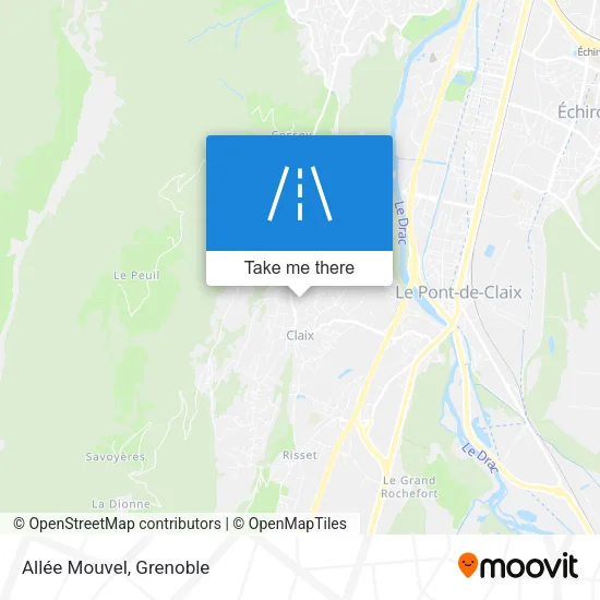 Allée Mouvel map