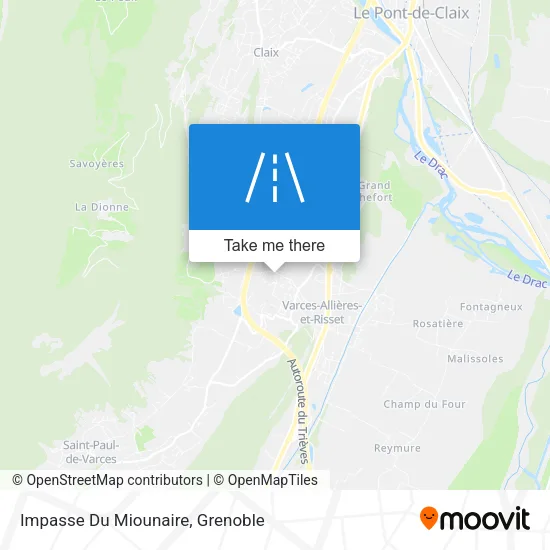 Impasse Du Miounaire map