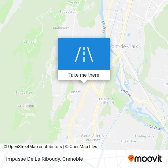 Impasse De La Riboudy map