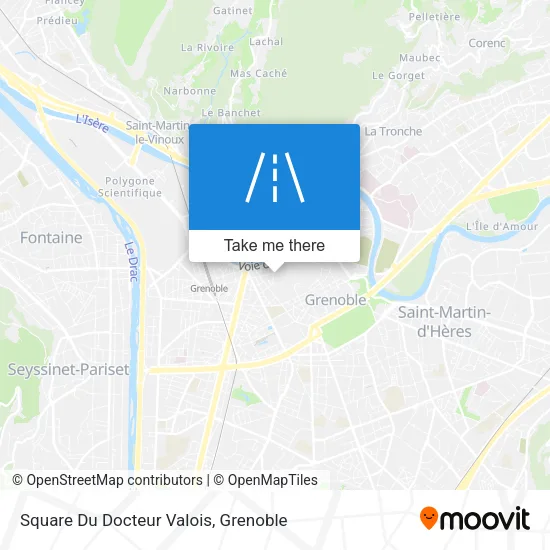 Square Du Docteur Valois map